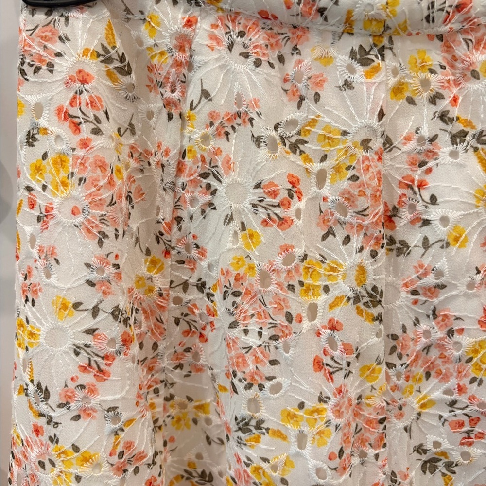 LOFT Floral Cream Skirt Set - Picture 5 of 9